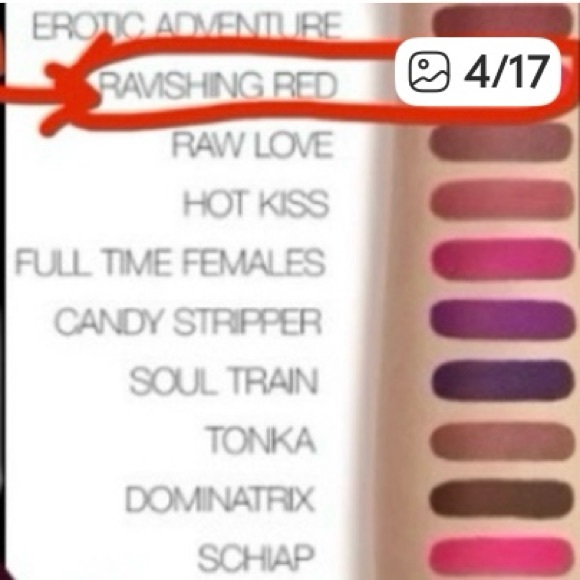 Nars - Ravishing Red - Picture 6 of 16